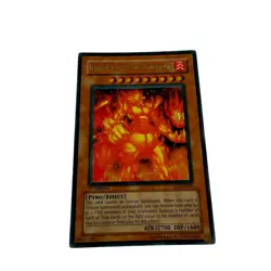 Yugioh CCG Collectable 1996 Konami Infernal Flame Emperor 1st Edition - Image 4