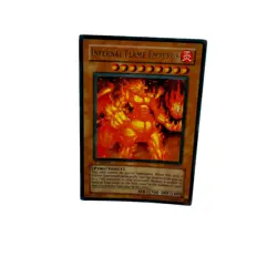 Yugioh CCG Collectable 1996 Konami Infernal Flame Emperor 1st Edition - Image 5