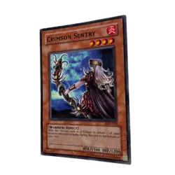 Yugioh Konami CCG Collectable 1996 Crimson Sentry - Image 3