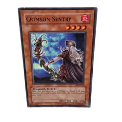 Yugioh Konami CCG Collectable 1996 Crimson Sentry - Image 5