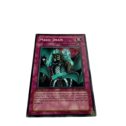 Yugioh CCG Collectable 1996 Konami Magic Drain - Image 4