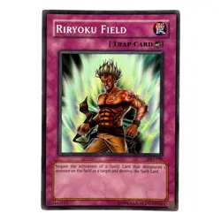 Yugioh 1996 Konami CCG Collectable Riryoku Field - Image 1
