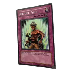 Yugioh 1996 Konami CCG Collectable Riryoku Field - Image 3
