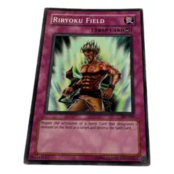 Yugioh 1996 Konami CCG Collectable Riryoku Field - Image 4