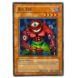 Yugioh CCG Collectable 1996 Konami Big Eye Card - Image 1