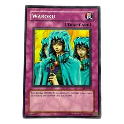Yugioh 1996 Konami CCG Collectable Waboku - Image 1