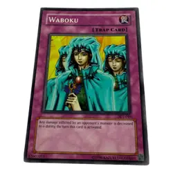 Yugioh 1996 Konami CCG Collectable Waboku - Image 4
