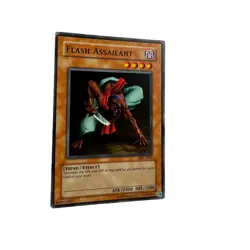 Yugioh CCG Collectable 1996 Konami Flash Assailant - Image 2