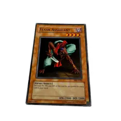 Yugioh CCG Collectable 1996 Konami Flash Assailant - Image 4