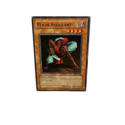 Yugioh CCG Collectable 1996 Konami Flash Assailant - Image 5