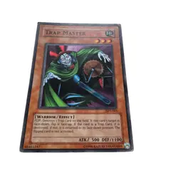 Yugioh Konami CCG Collectable 1996 Trap Master - Image 4