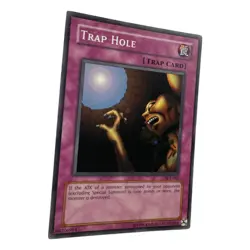Yugioh 1996 Konami CCG Collectable Trap Hole - Image 2