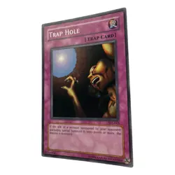 Yugioh 1996 Konami CCG Collectable Trap Hole - Image 3