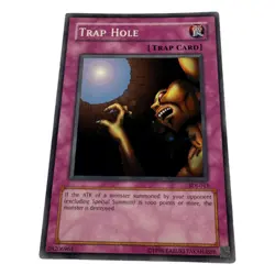 Yugioh 1996 Konami CCG Collectable Trap Hole - Image 4