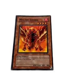 Yugioh Konami CCG Collectable 1996 Molten Zombie - Image 4