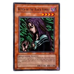 Yugioh Konami CCG Collectable 1996 Witch Of The Black Forest - Image 1