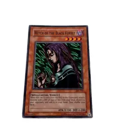 Yugioh Konami CCG Collectable 1996 Witch Of The Black Forest - Image 4