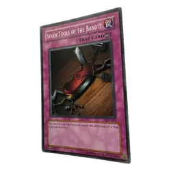Yugioh 1996 Konami CCG Collectable Seven Tools Of The Bandit - Image 3