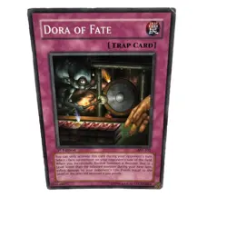 Yugioh CCG Collectable 1996 Konami Trap Card Dora Of Fate - Image 5