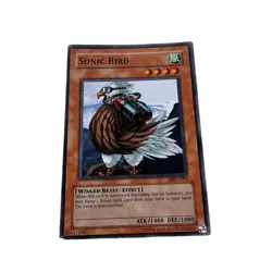 Yugioh Konami CCG Collectable 1996 Sonic Bird - Image 4