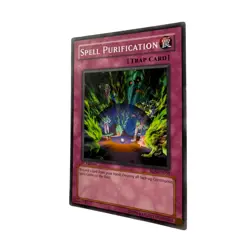 Yugioh CCG Collectable 1996 Konami Spell Purification - Image 3