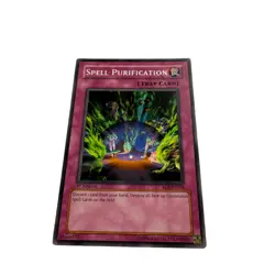 Yugioh CCG Collectable 1996 Konami Spell Purification - Image 4
