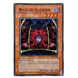 Yugioh Konami CCG Collectable 1996 Wall Of Illusion - Image 1