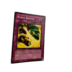 Yugioh CCG Collectable 1996 Konami Trap Card Burst Breath - Image 2