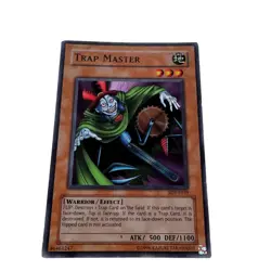 Yugioh Konami CCG Collectable 1996 Trap Master SDY Card - Image 4