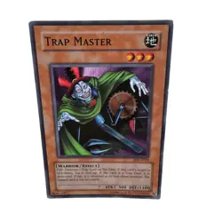 Yugioh Konami CCG Collectable 1996 Trap Master SDY Card - Image 5