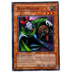 Yugioh Konami CCG Collectable 1996 Trap Master Card SDK - Image 1