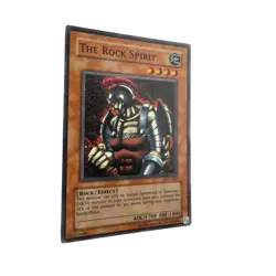 Yugioh CCG Collectable 1996 Konami The Rock Spirit Card - Image 2