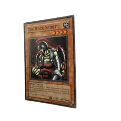 Yugioh CCG Collectable 1996 Konami The Rock Spirit Card - Image 3