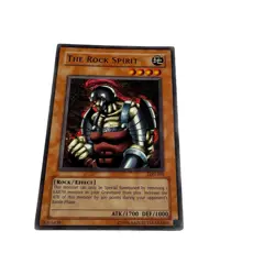 Yugioh CCG Collectable 1996 Konami The Rock Spirit Card - Image 4