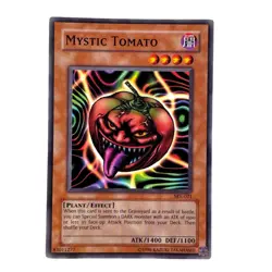 Yugioh Konami CCG Collectable 1996 Mystic Tomato - Image 1