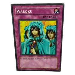 Yugioh 1996 Konami CCG Collectable Waboku Card - Image 5