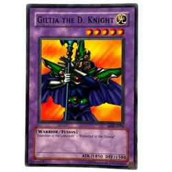 Yugioh CCG Collectable 1996 Konami Giltia The D Knight - Image 1
