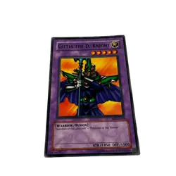 Yugioh CCG Collectable 1996 Konami Giltia The D Knight - Image 4
