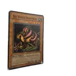 Yugioh CCG Collectable 1996 Konami The Wicked Worm Beast Card CCG Card - Image 2