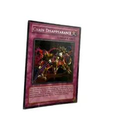 Yugioh CCG Collectable 1996 Konami Chain Disappearance 1st Edition - Image 2