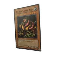 Yugioh CCG Collectable 1996 Konami The Wicked Worm Beast Card - Image 3