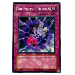 Yugioh CCG Collectable 1996 Konami The Forces Of Darkness - Image 1