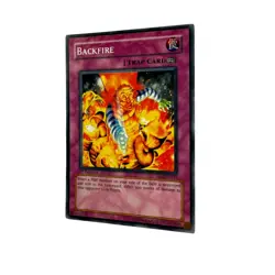 Yugioh CCG Collectable 1996 Konami BackFire - Image 3