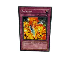 Yugioh CCG Collectable 1996 Konami BackFire - Image 5