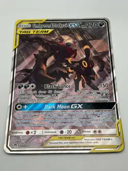 Umbreon & Darkrai GX - SM241 - Pokemon Sun & Moon Promo Ultra Rare Card NM - Image 1