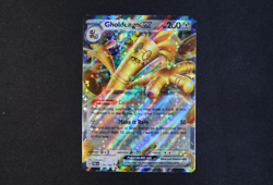 Gholdengo ex 139/182 Holo Shiny Pokemon TCG Card Paradox Rift 2023 NEAR MINT - Image 1