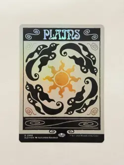 MTG Secret Lair Plains #888 SLD0888 Bonus Card NM - Image 1