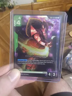 Char's Gelgoog - Newtype Rising #GD01-023 LR - NM Holo Foil Gundam Card Game - Image 1