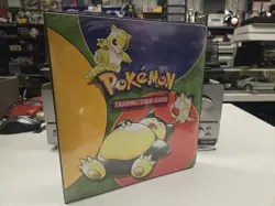 Original Nintendo Pokemon Trading Card Game Collector Ring Binder Map 1999 - Image 1