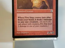 MTG Fire Imp Portal Regular Uncommon Magic - Image 3